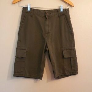 Wrangler Boy's Olive Green Cargo Shorts